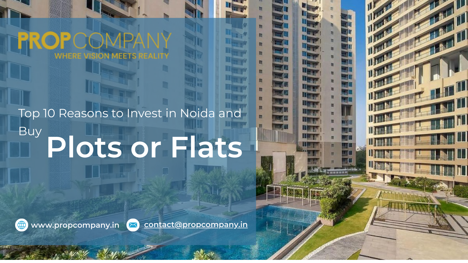 Plots or Flats in noida