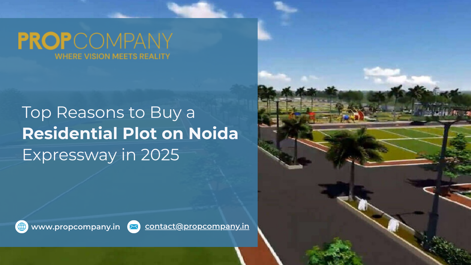 Top Reasons to Buy a Residential Plot on Noida Expressway in 2025