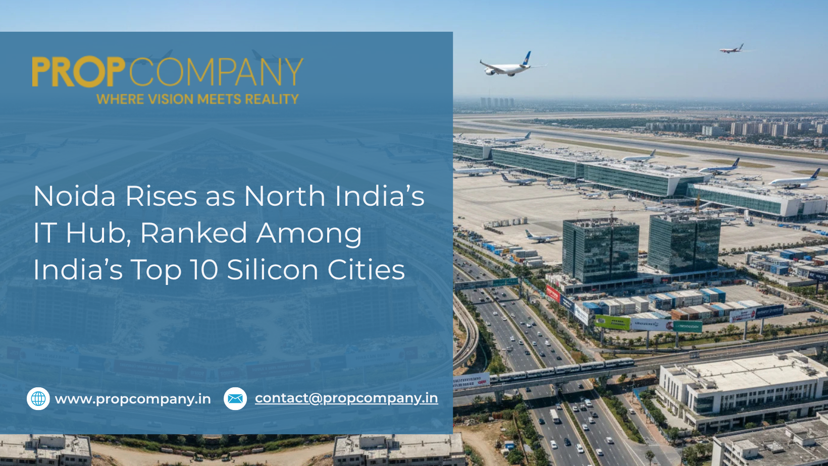 Noida Rises as North