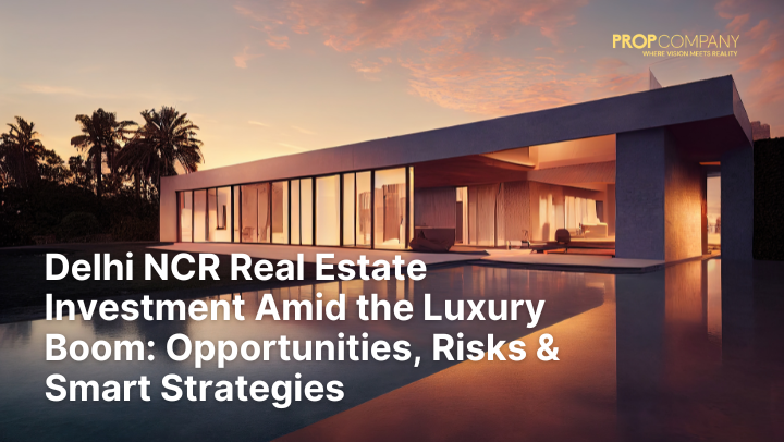 Delhi NCR Real Estate Investment Amid the Luxury Boom: Opportunities, Risks & Smart Strategies