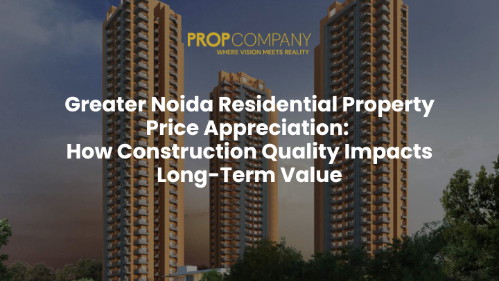Greater Noida Residential Property Price Appreciation: How Construction Quality Impacts Long-Term Value