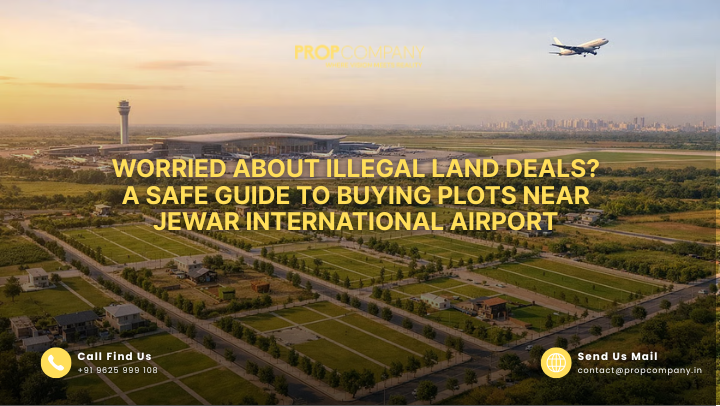 Worried About Illegal Land Deals? A Safe Guide to Buying Plots Near Jewar International Airport